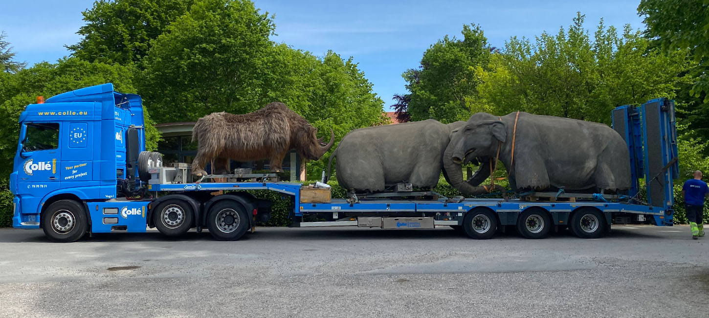Ny udstilling med istidens giganter